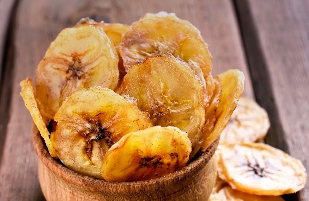 Bananos deshidratados