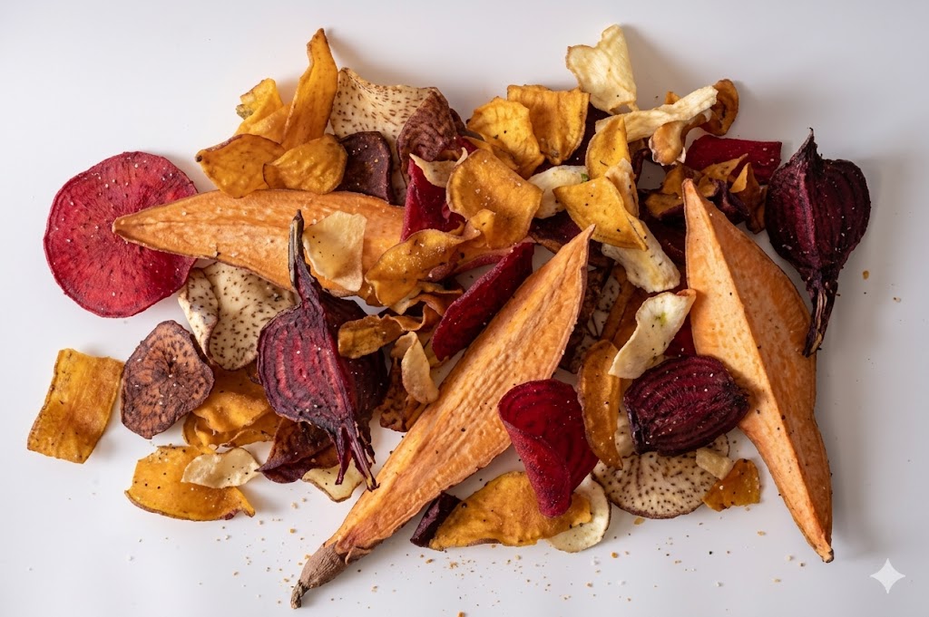 Mix de chips vegetales naturales y enchilados